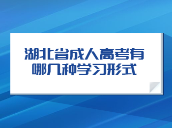 湖北省成人高考学习形式