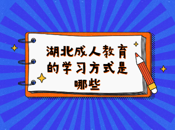 湖北成教学习方式